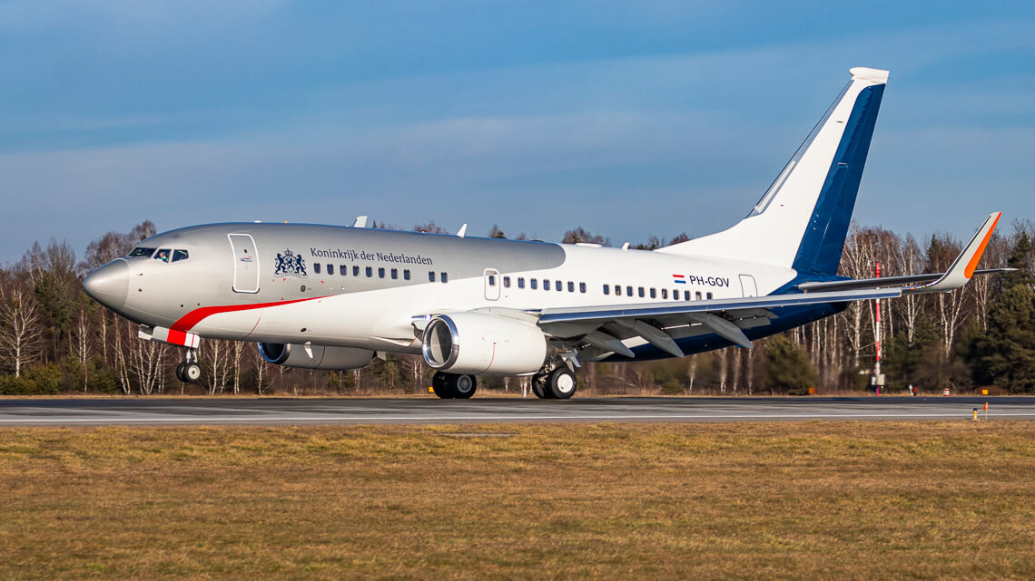 Boeing 737 z Królestwa Niderlandów