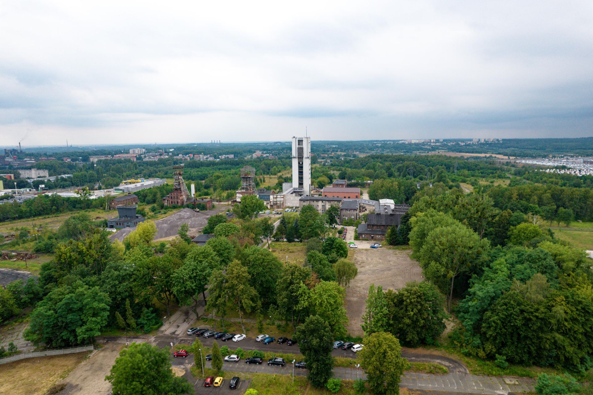 Bytom teren kopalni Centrum