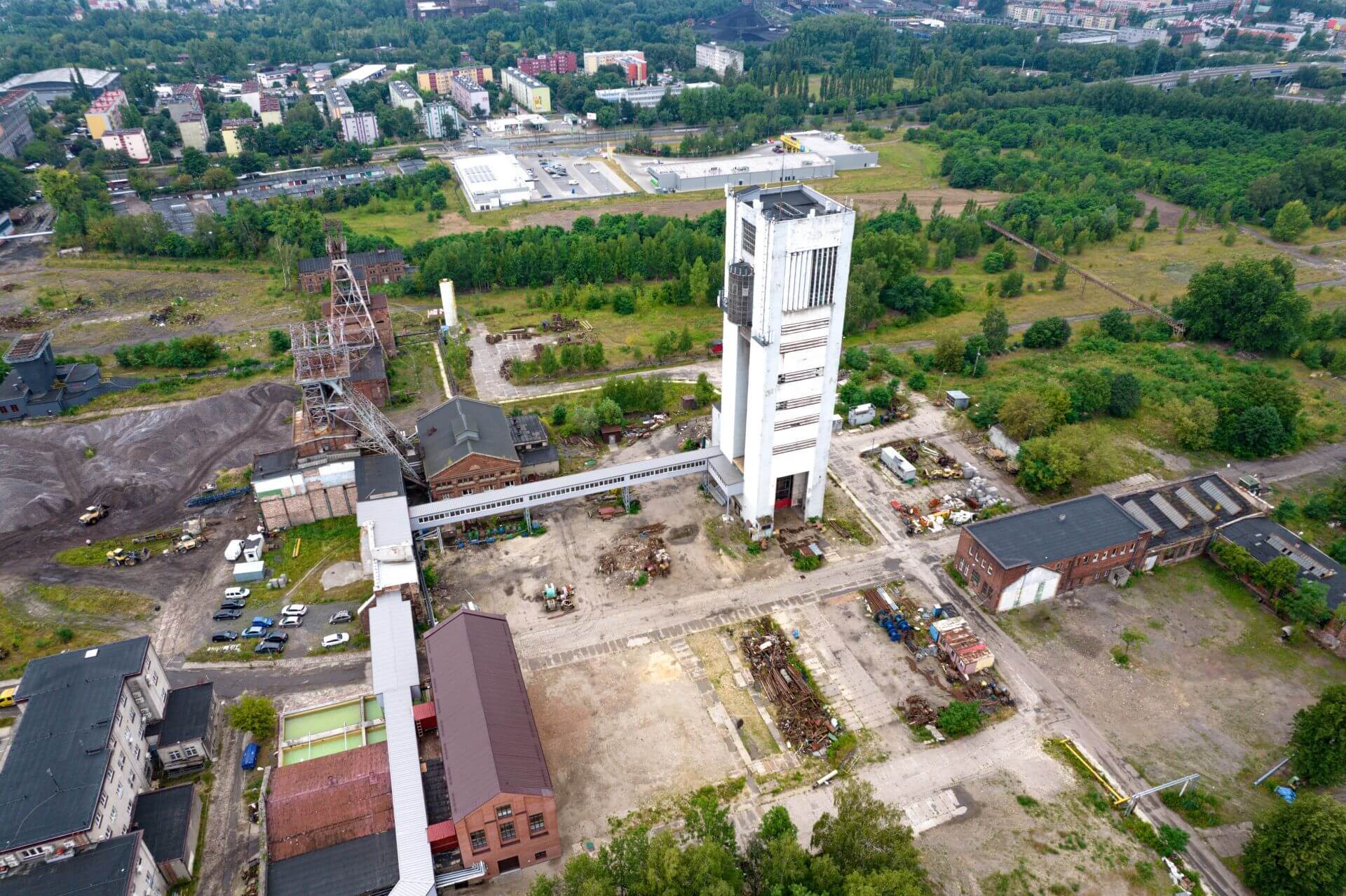 Bytom teren kopalni Centrum