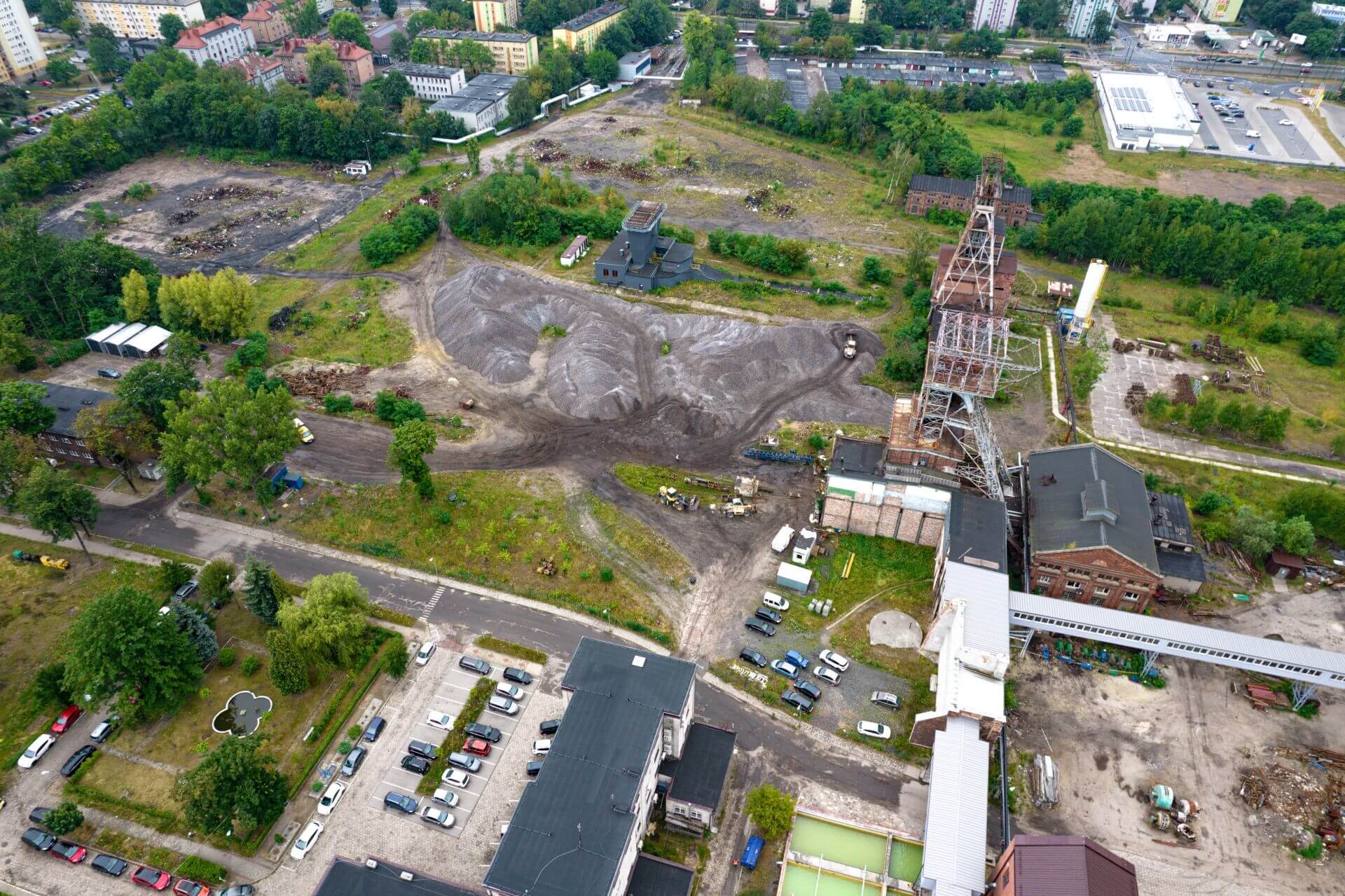 Bytom teren kopalni Centrum