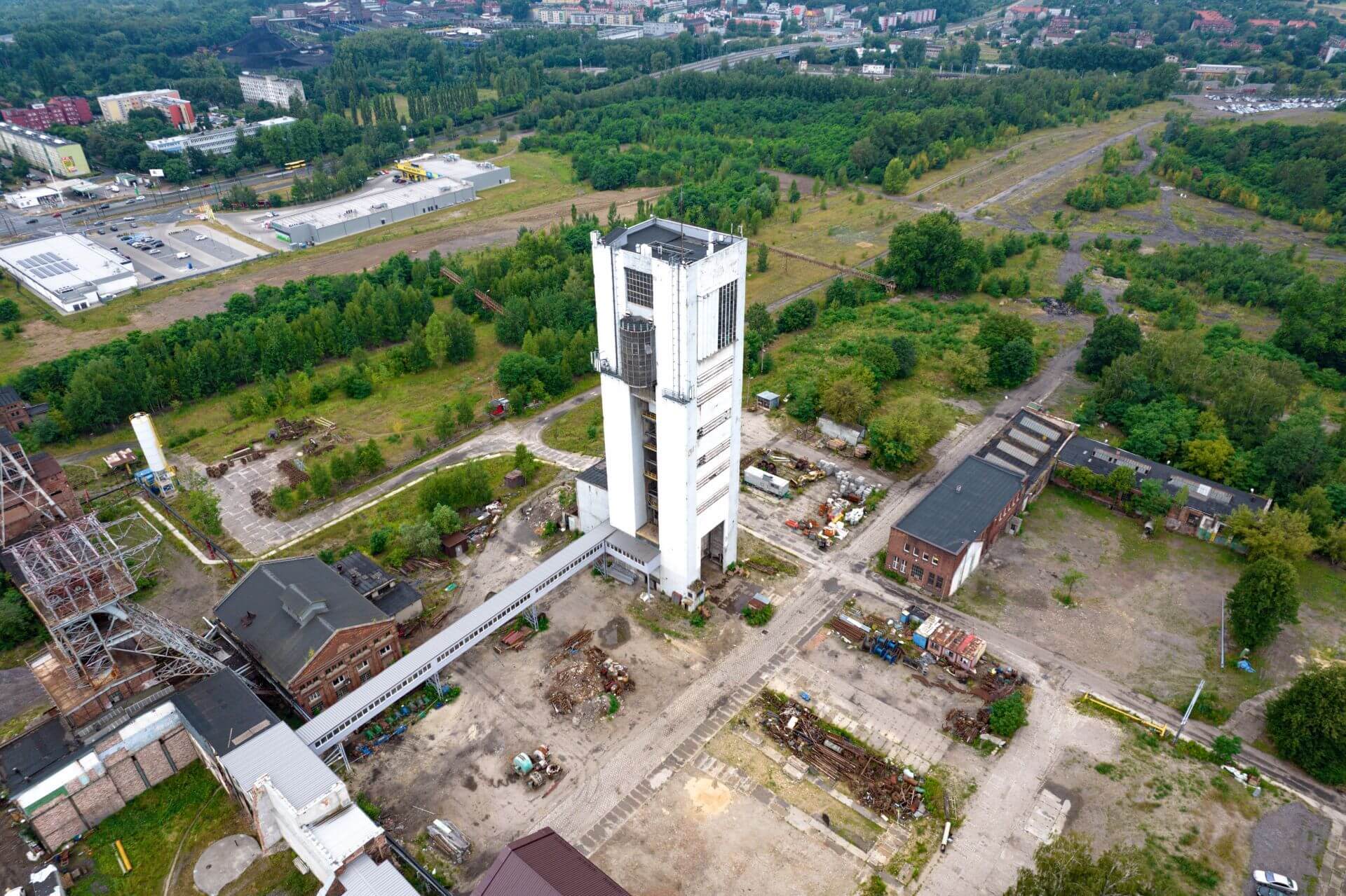 Bytom teren kopalni Centrum