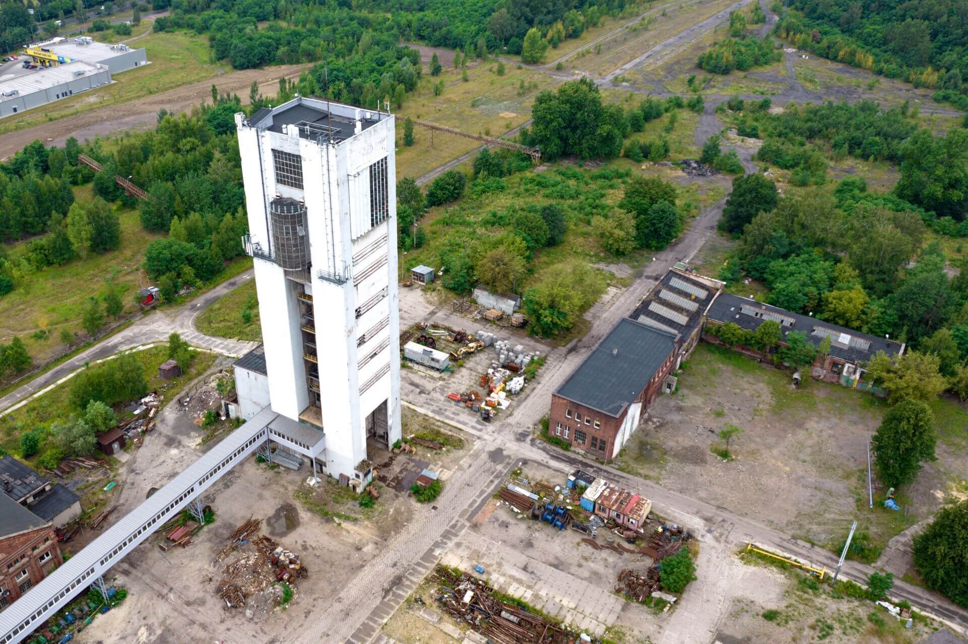 Bytom teren kopalni Centrum