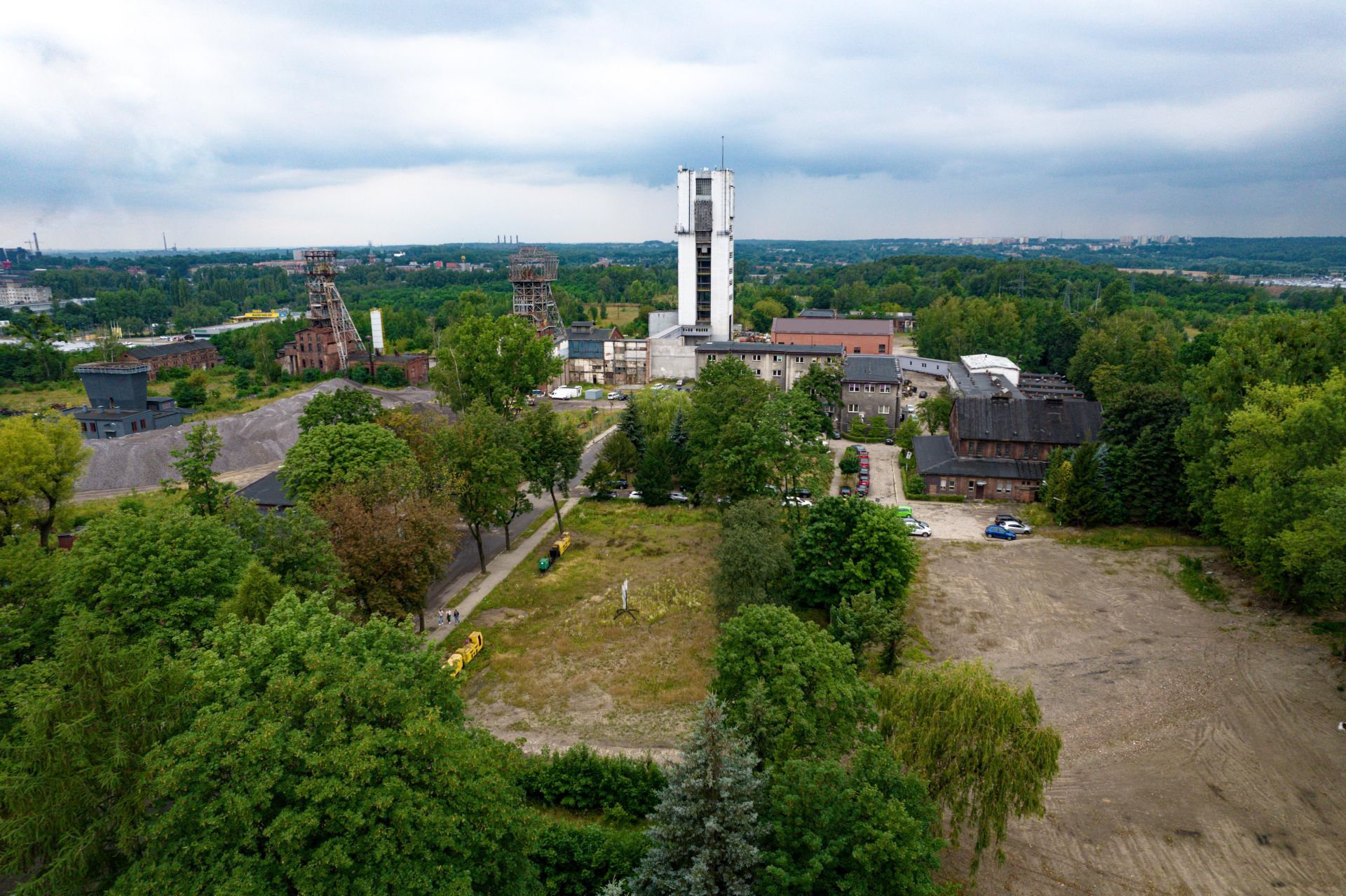 Bytom teren kopalni Centrum