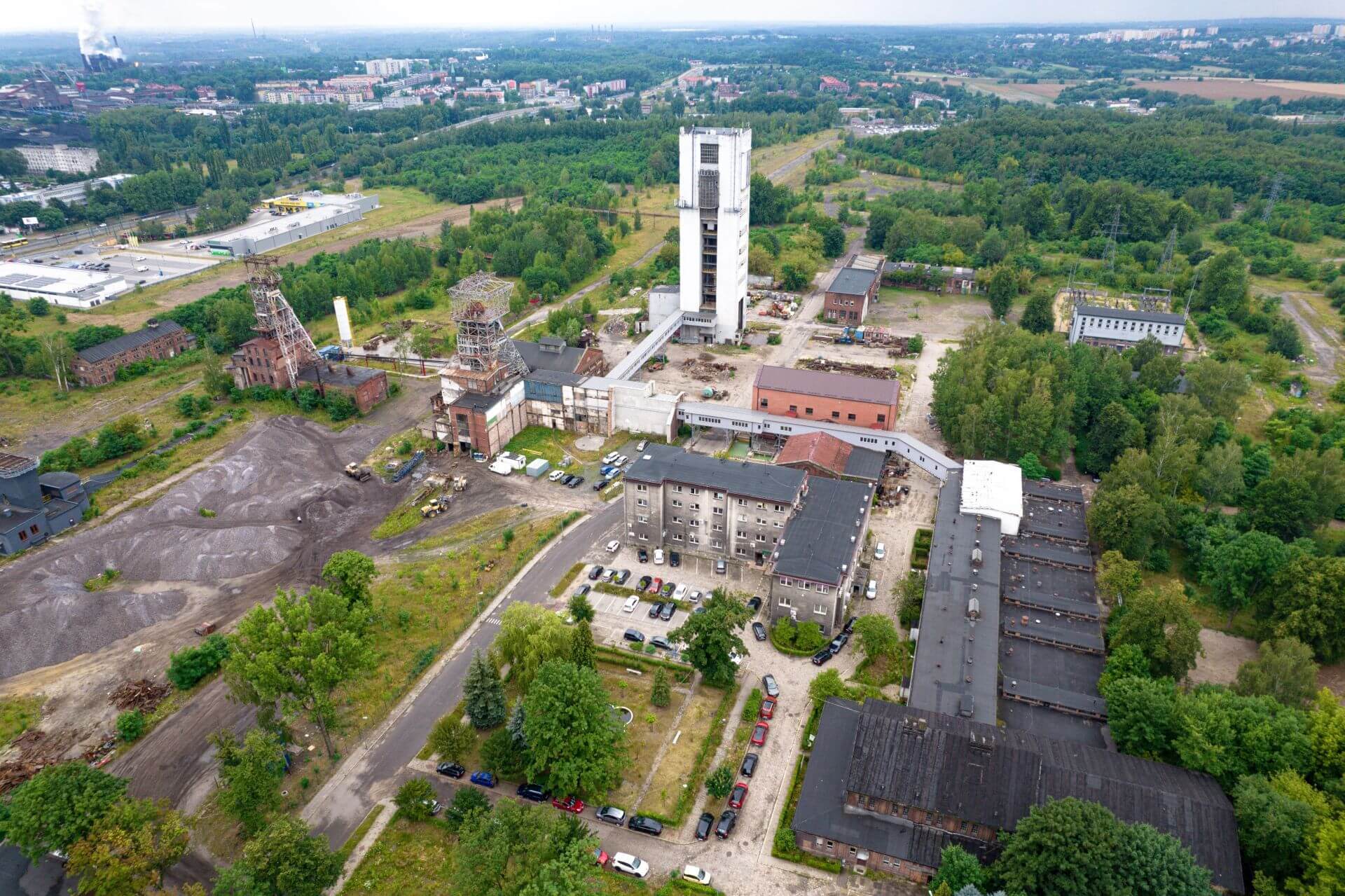 Bytom teren kopalni Centrum