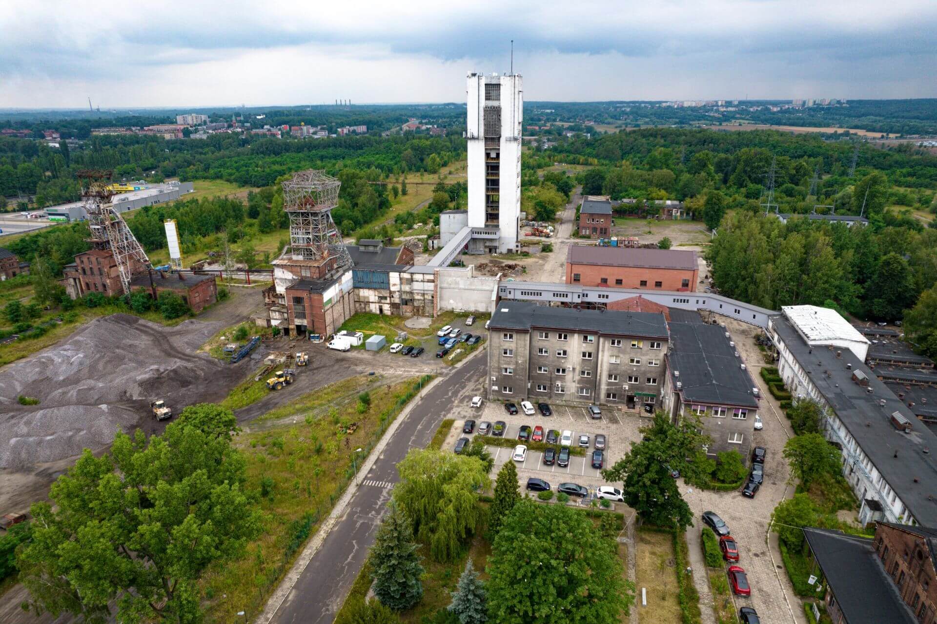 Bytom teren kopalni Centrum