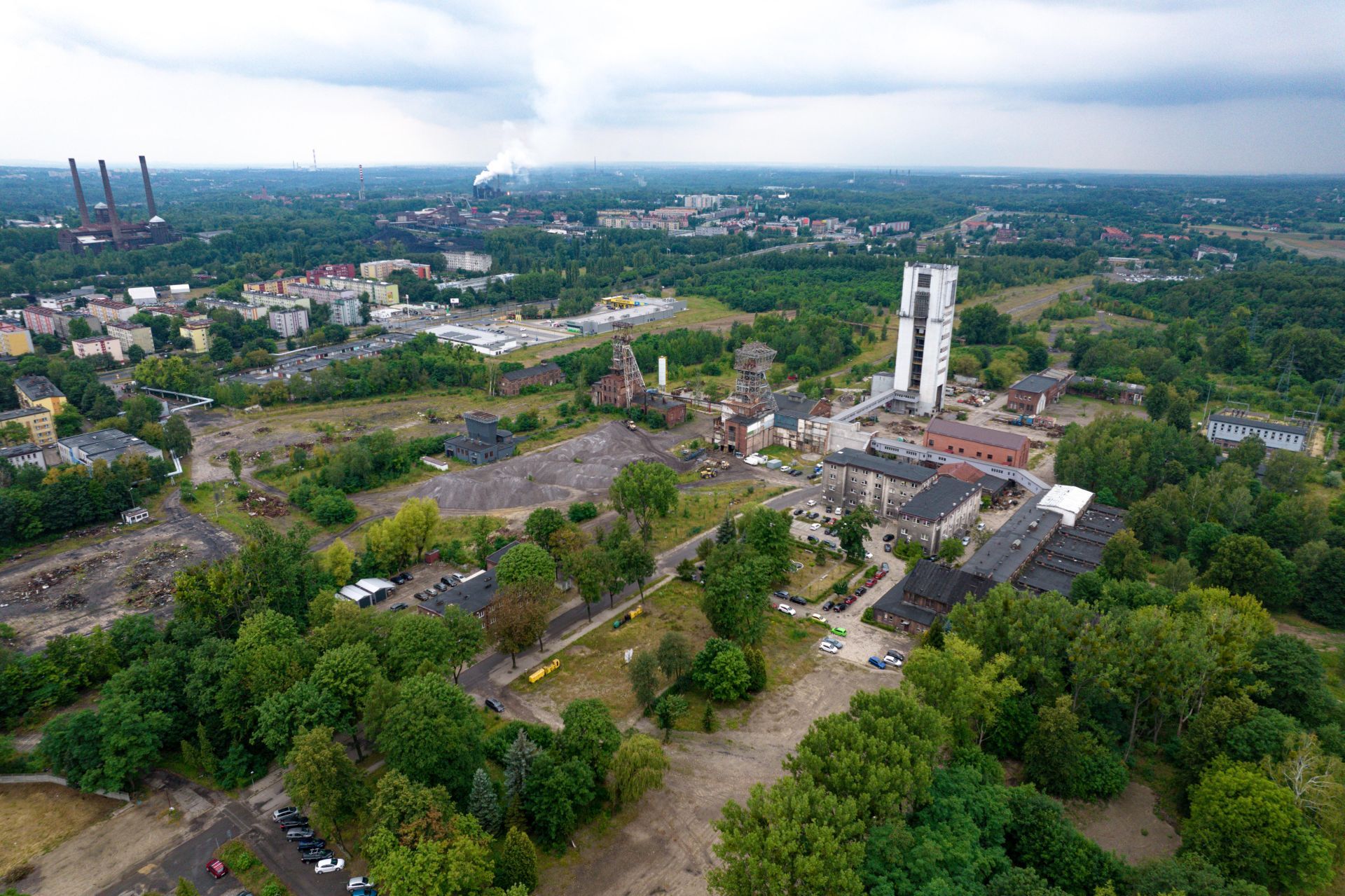 Bytom teren kopalni Centrum