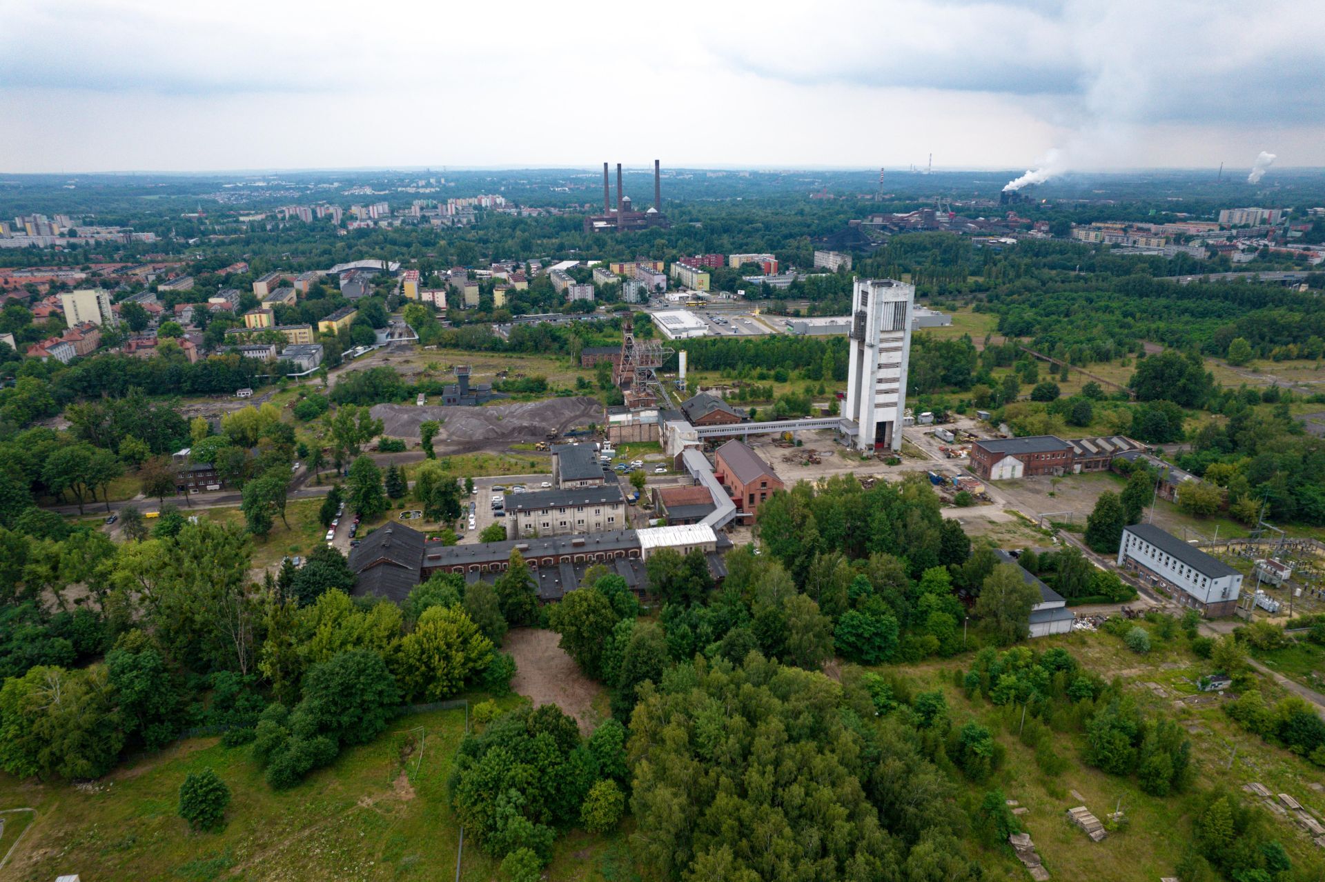 Bytom teren kopalni Centrum