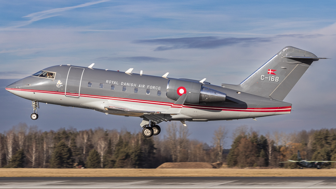 Duński Bombardier Challenger 604