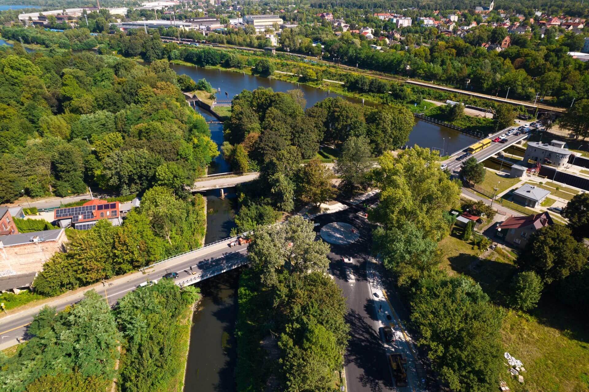 Gliwice Łabędy Kanał Gliwicki