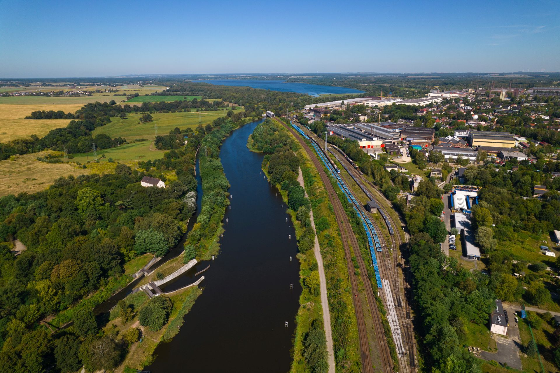 Gliwice Łabędy Kanał Gliwicki