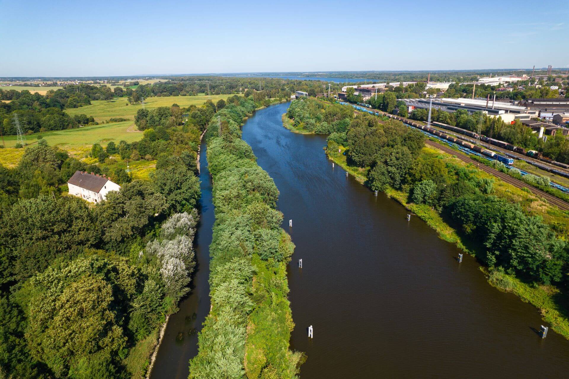 Gliwice Łabędy Kanał Gliwicki