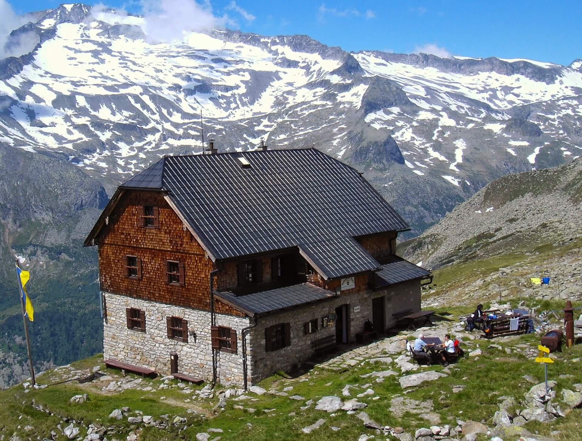 Kattowizer Hutte schronisko Alpy