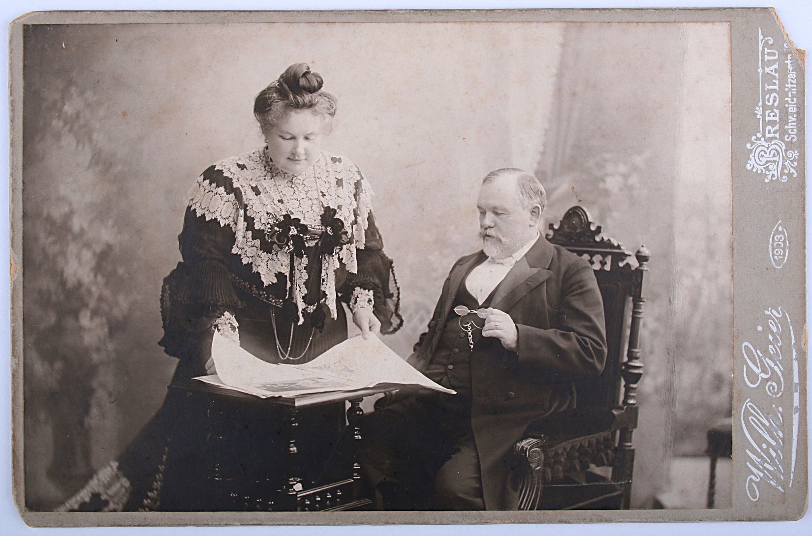 Klara (z domu Jacob) i Henryk Dietlowie.