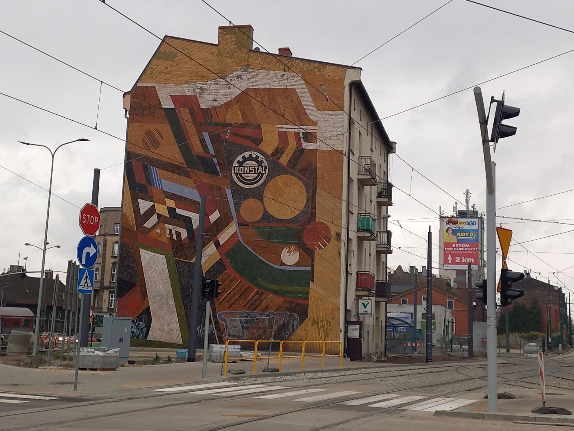 Konstal Chorzow Mural