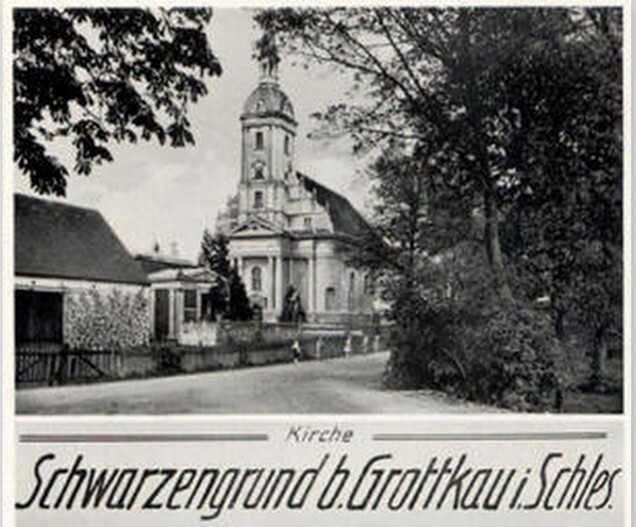 Kościół w Kopicach, 1934 r. Źródło: Fotopolska.eu