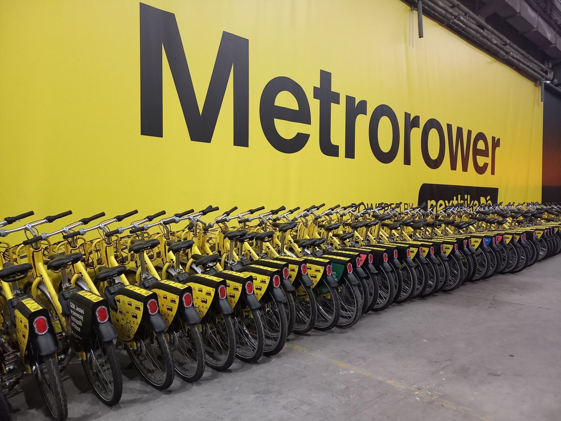 Metrorower hala Nextbike Katowice