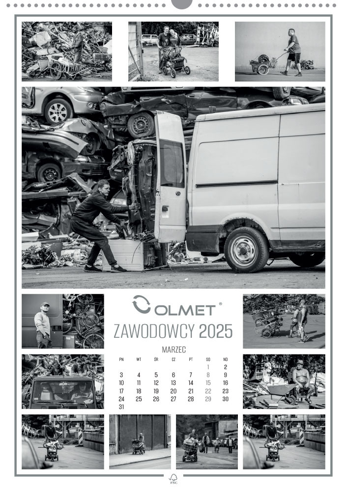 Olmet kalendarz ZAWODOWCY 2025 3