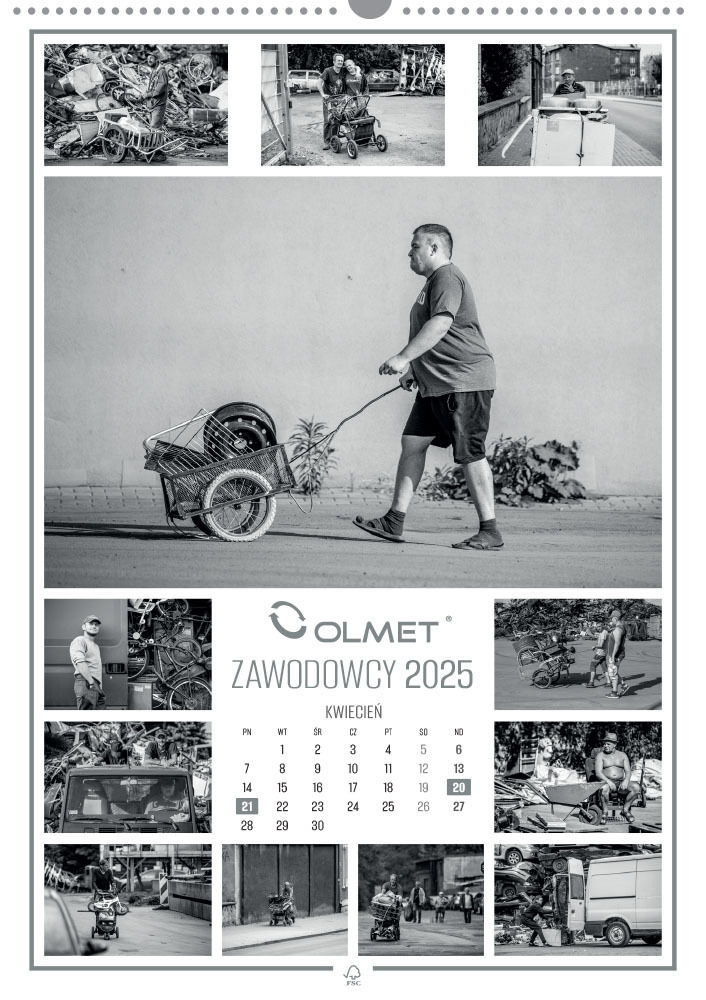 Olmet kalendarz ZAWODOWCY 2025 4