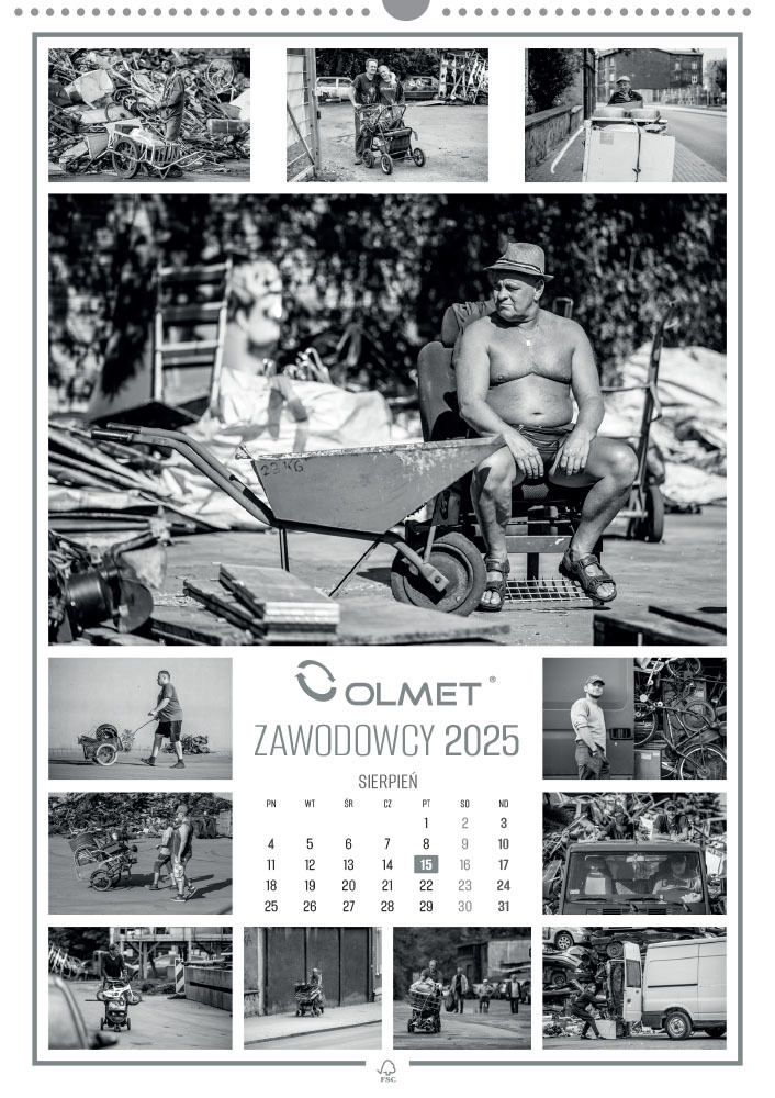 Olmet kalendarz ZAWODOWCY 2025 8