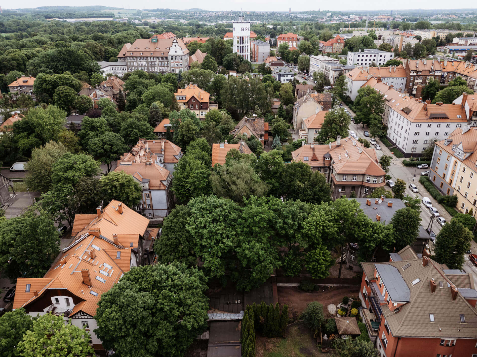 Plac Slowianski w Bytomiu