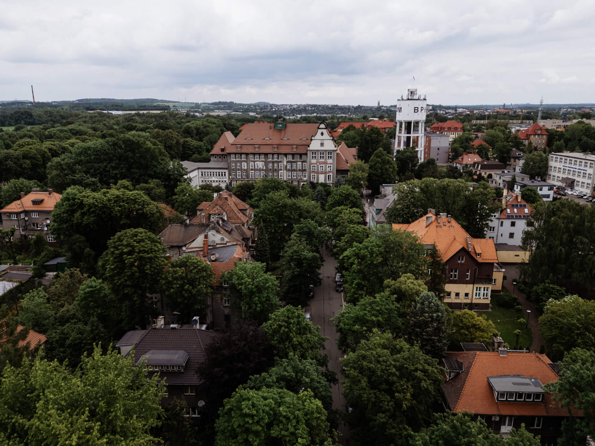 Plac Slowianski w Bytomiu