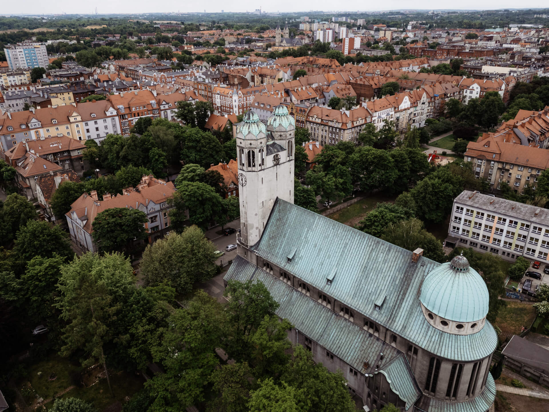 Plac Slowianski w Bytomiu