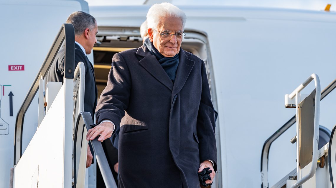 Prezydent Włoch Sergio Mattarella