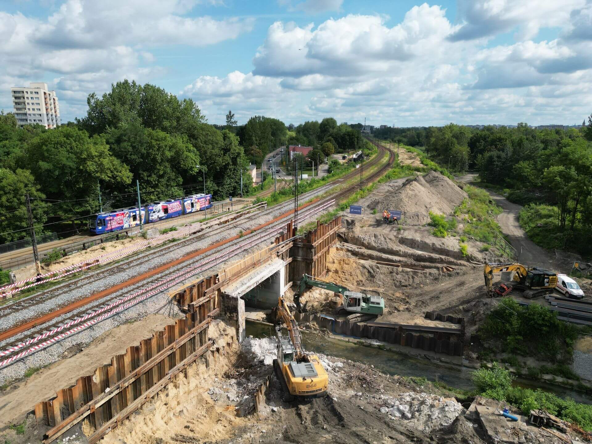 Przebudowa linii kolejowej Katowice Szopienice