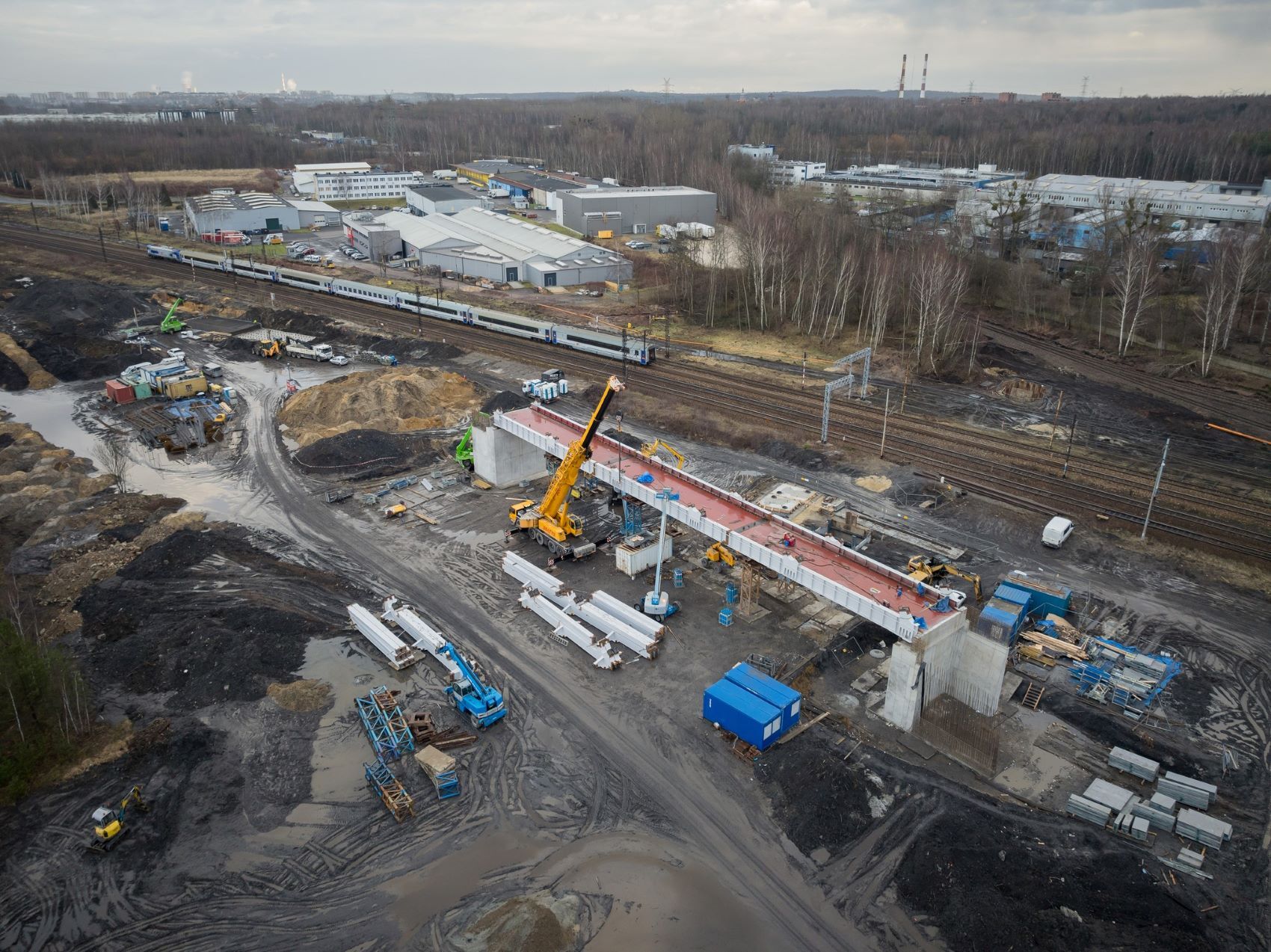 Remont linii kolejowej Zawodzie Katowice 4