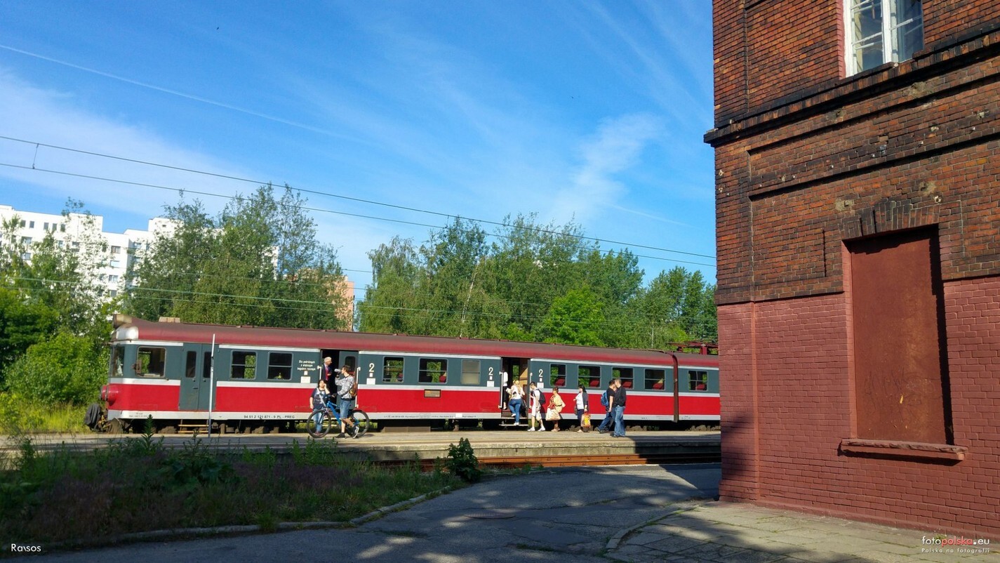 Stacja Sosnowiec Południowy.  17 czerwca 2017.