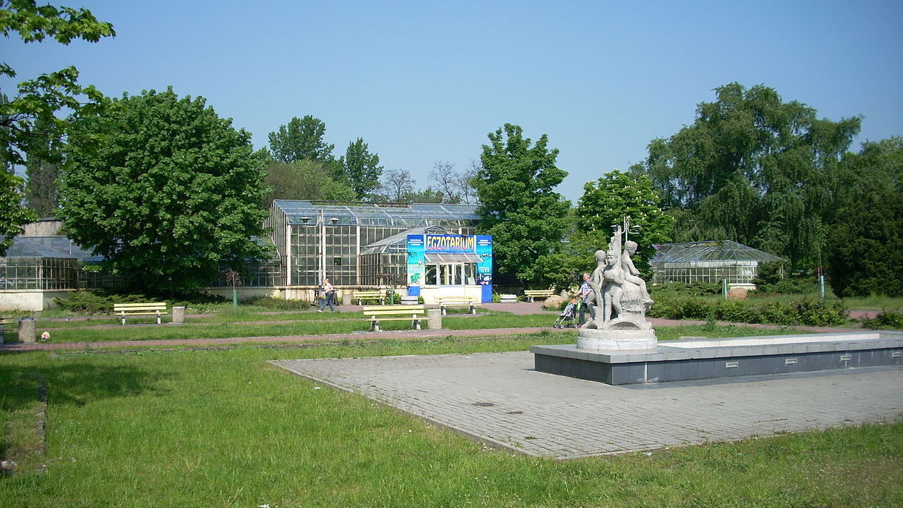 Sosnowiec. Stare egzotarium.