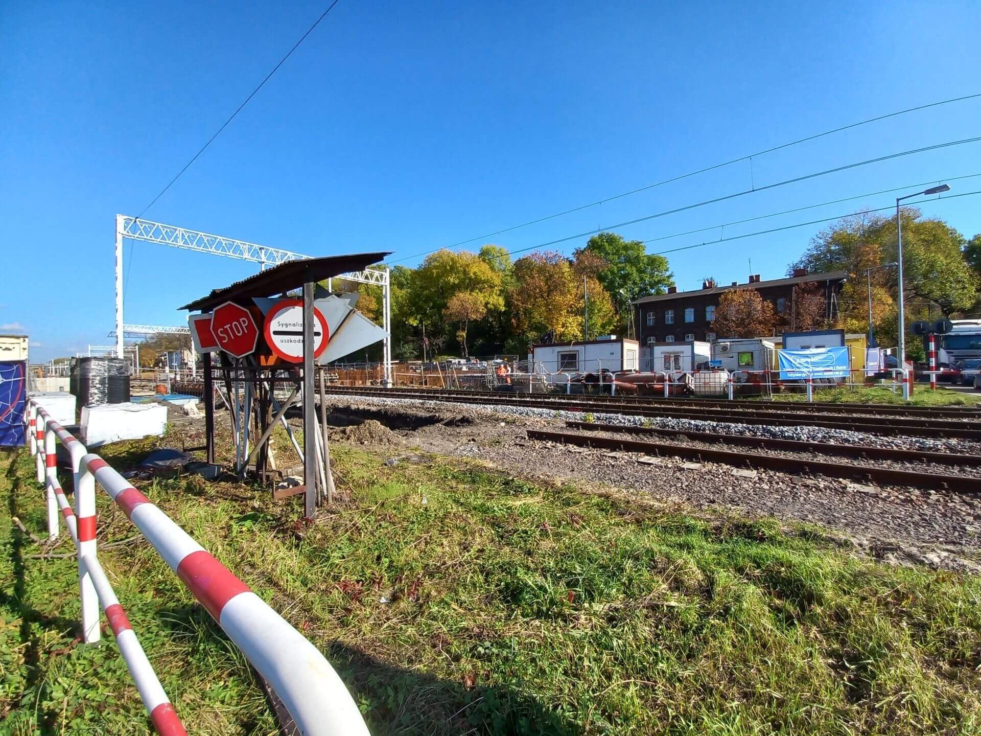 Sosnowiec Srodula budowa przystanku PKP