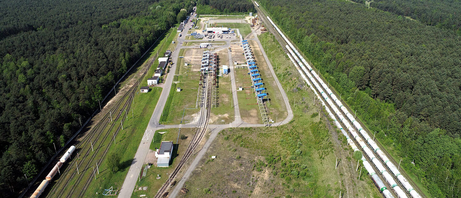 Sosnowiec-Wągródka. Terminal Polski Gaz.