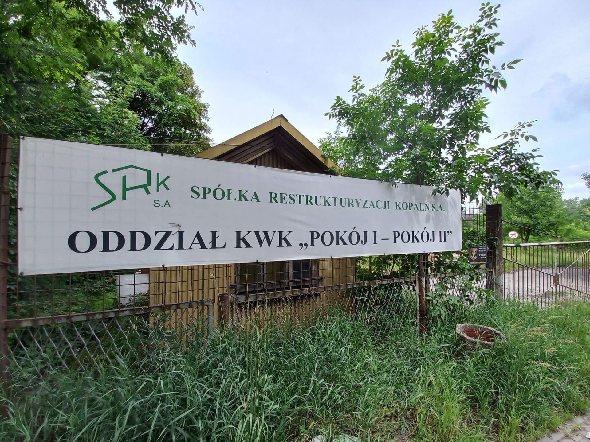 Teren kopalni Pokoj Ruda Slaska