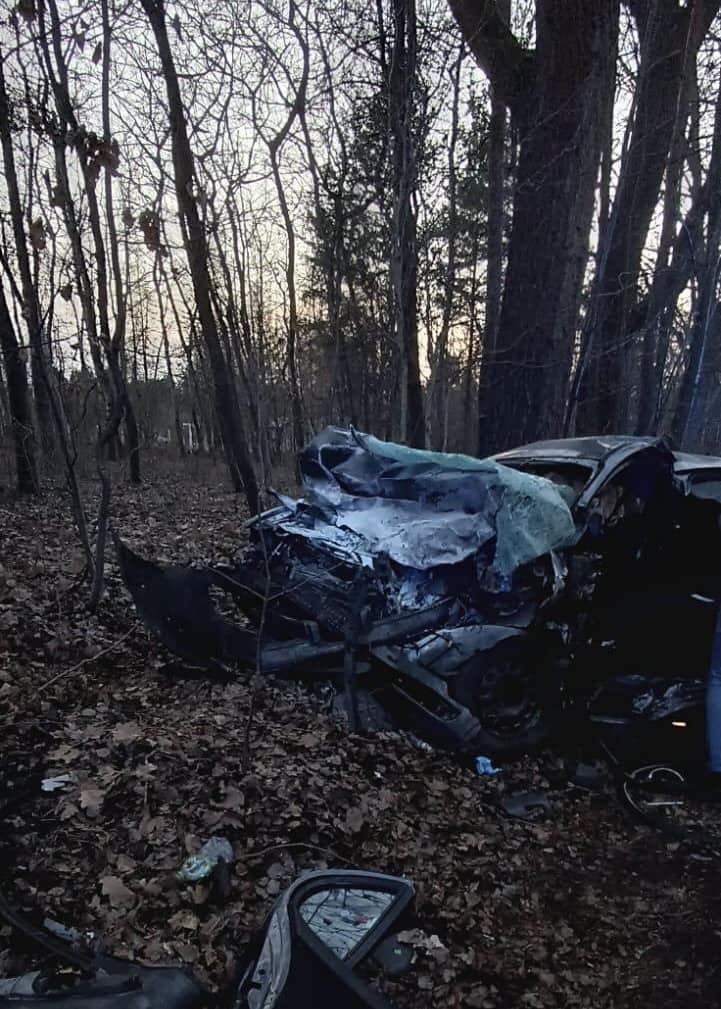 Tragiczny wypadek w Jaworznie To było czołowe zderzenie