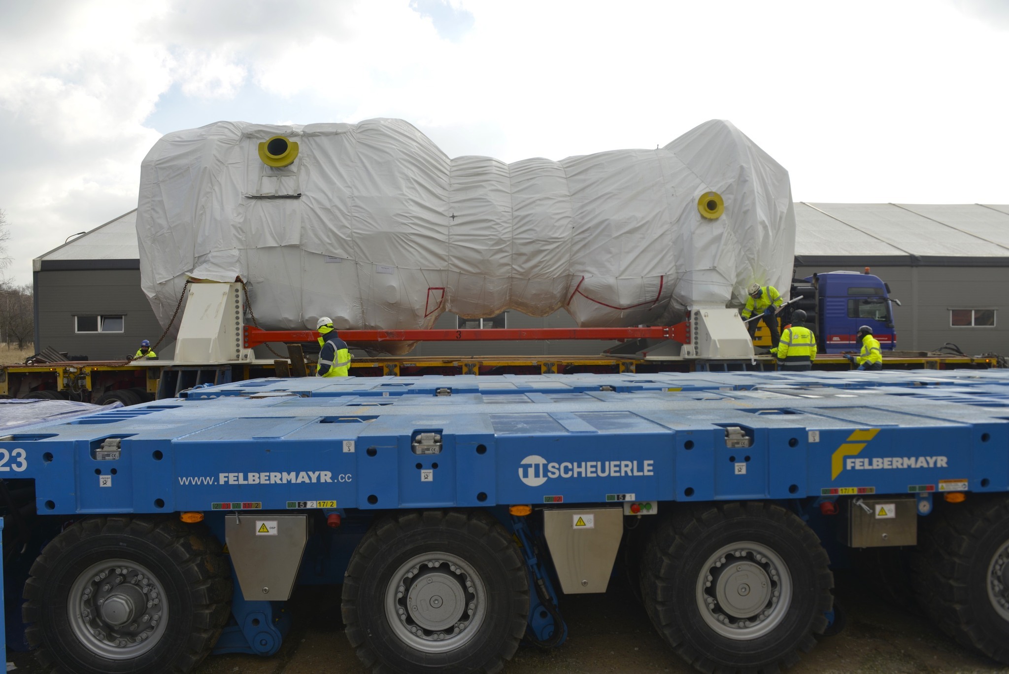 Transport turbina gazowa Elektrownia Rybnik 5