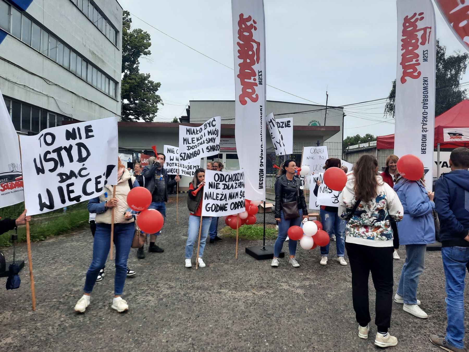 Yazaki Mikolow protest 13 06 2024 06