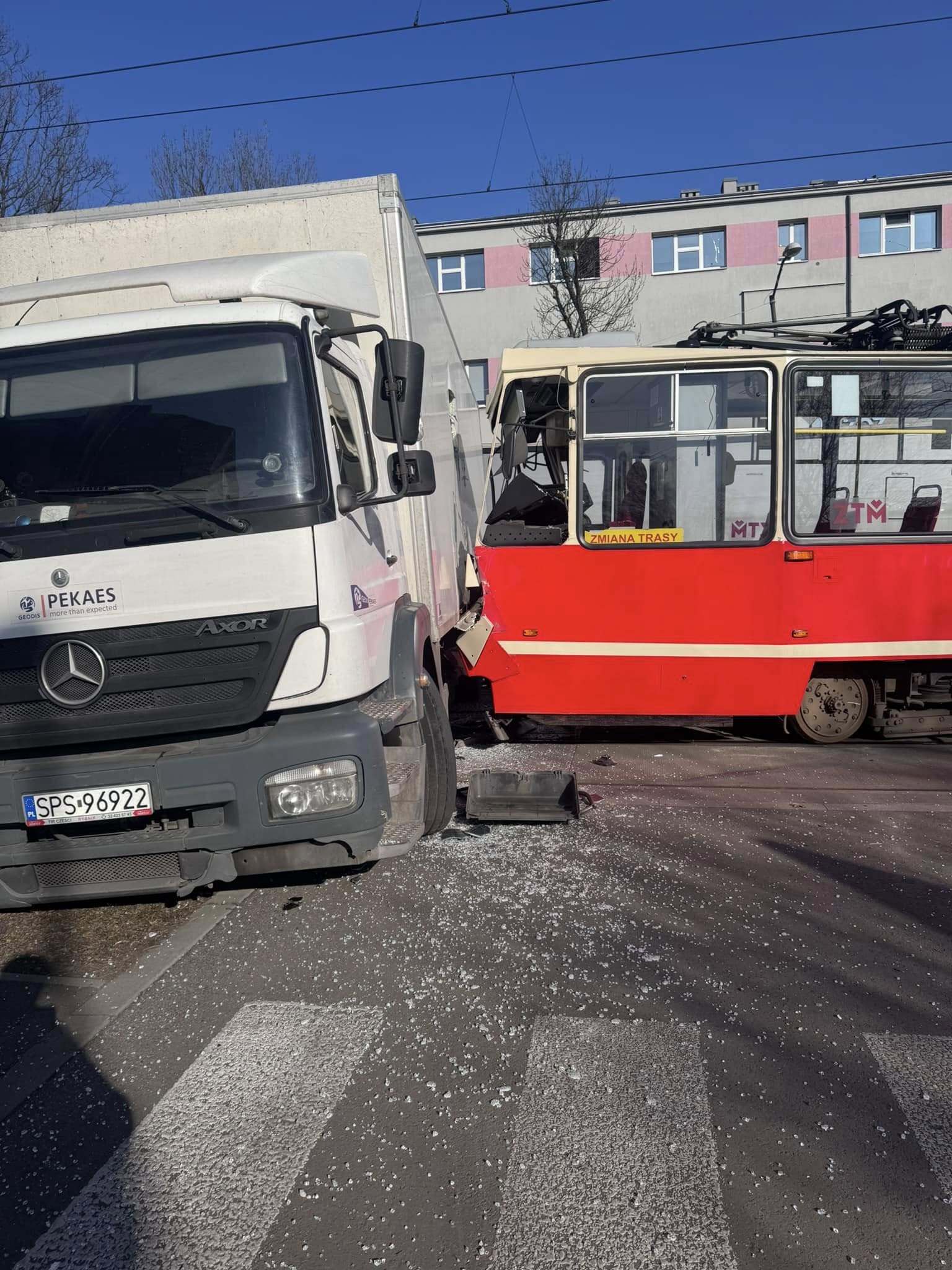 Zderzenie w Świętochłowicach