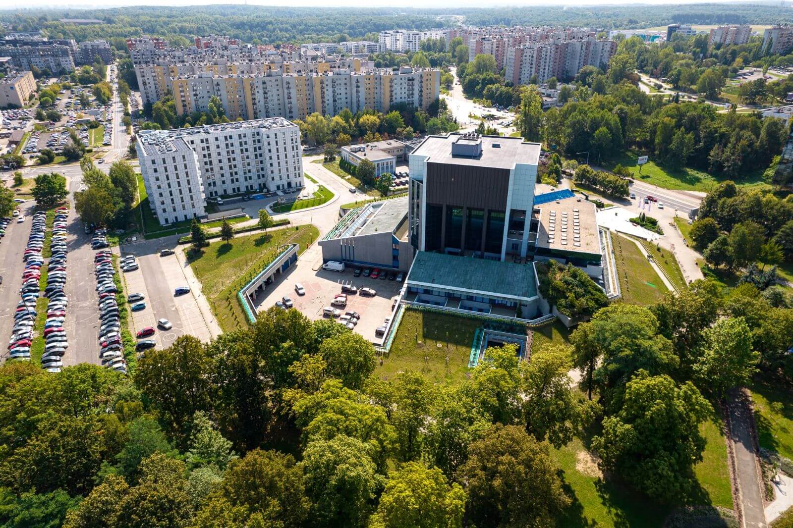 Aparthotel w miejscu brutala Katowice