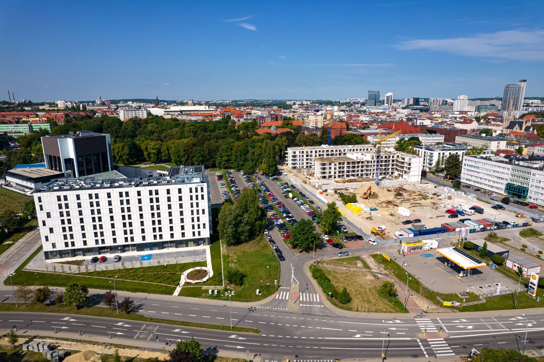 Aparthotel w miejscu brutala Katowice