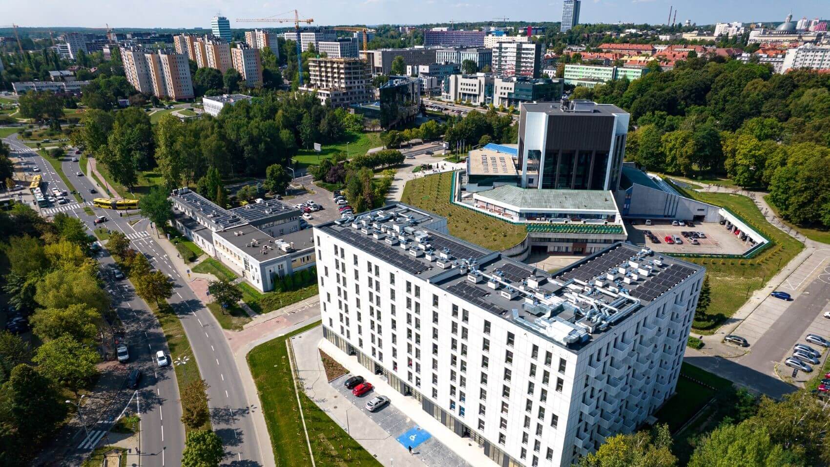 Aparthotel w miejscu brutala Katowice