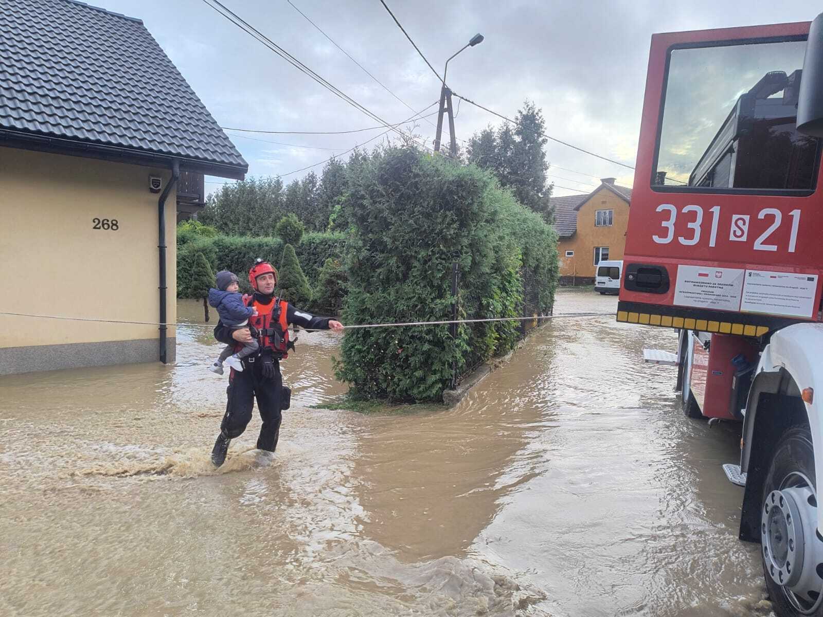 Bielsko biala ewakuacja