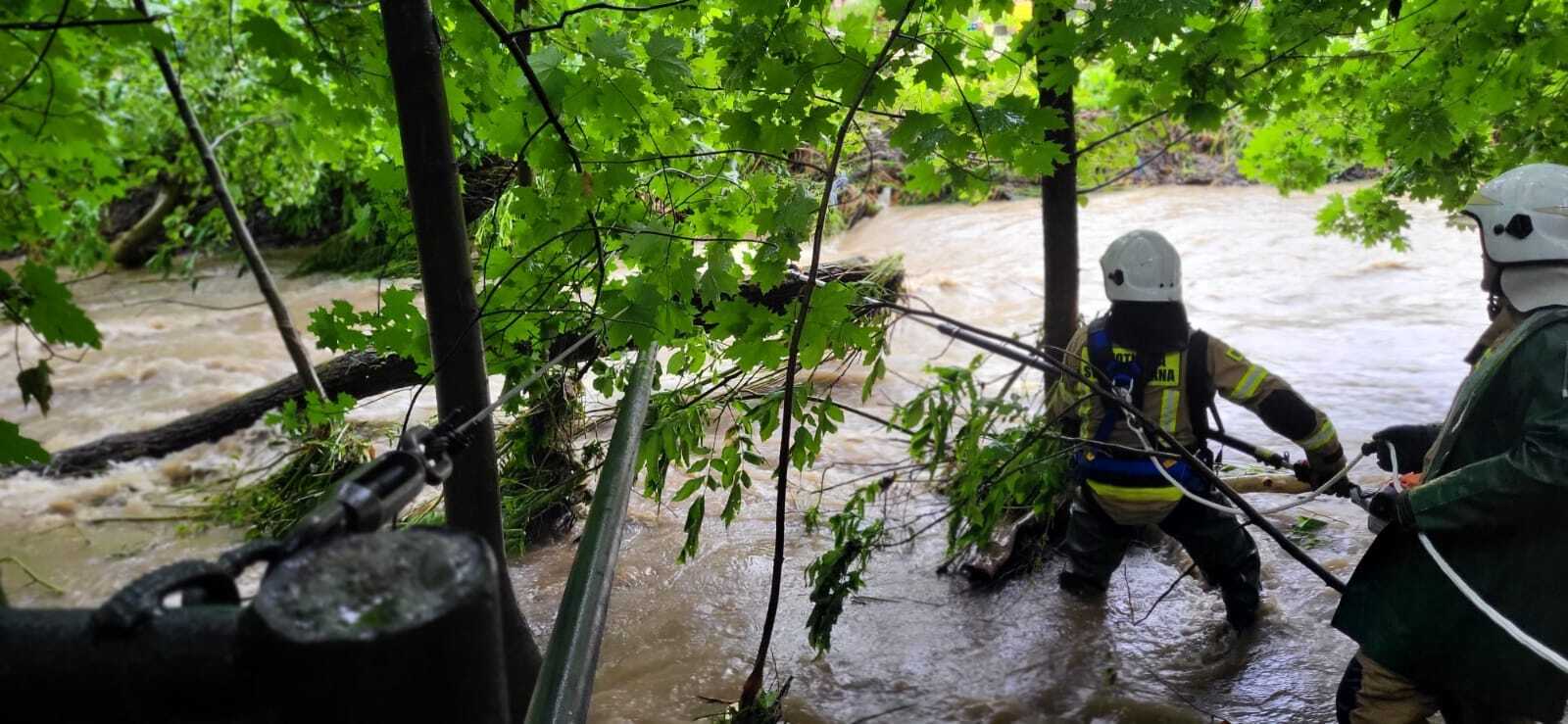 Bielsko biala zalania 4 czerwca 06