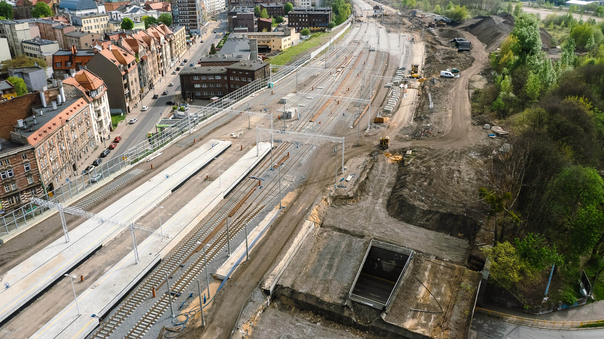 Przebudowa wiaduktu na Zamłyniu w Bytomiu