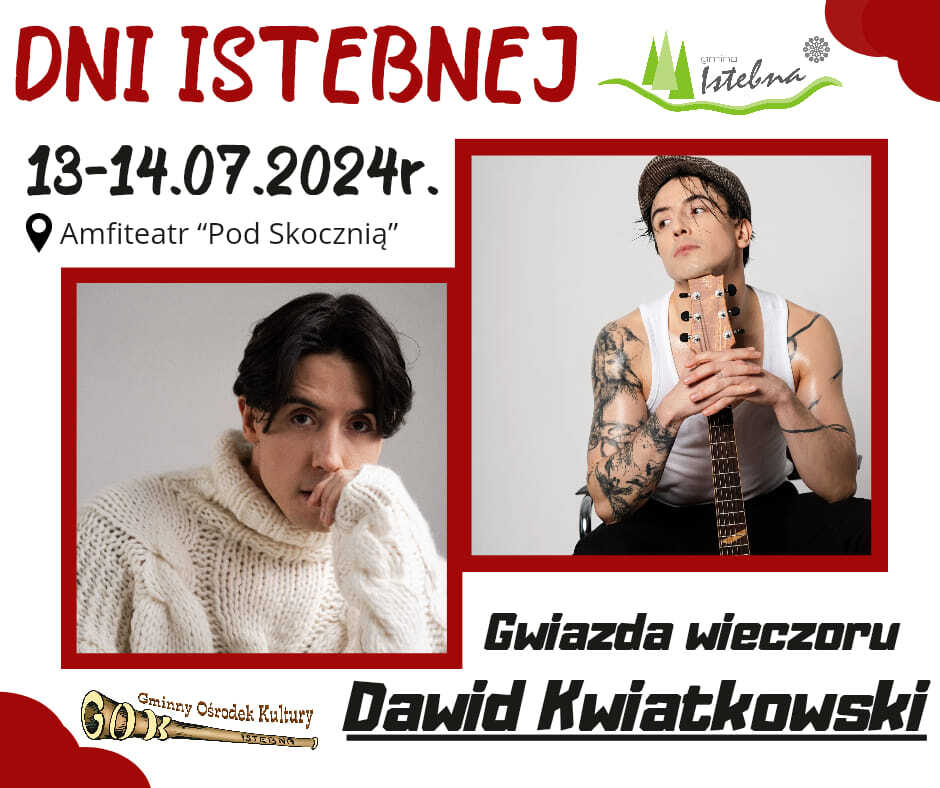 Dni Istebnej 2024. Gwiazdą wieczoru będzie Dawid Kwiatkowski