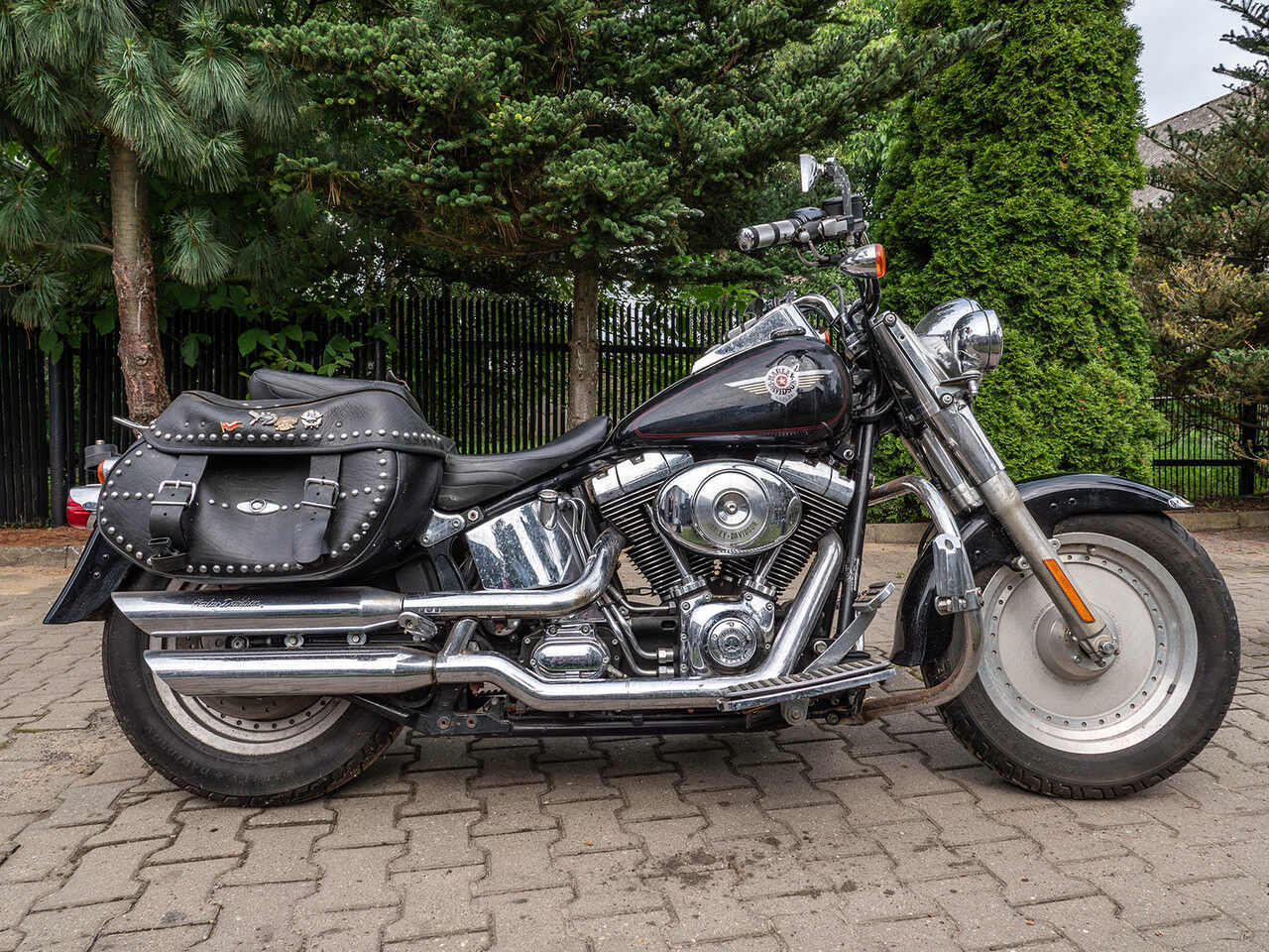 Harley davidson na licytacji skarbowki w klobucku 7