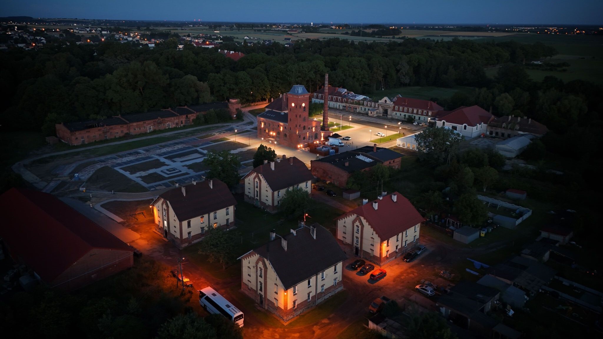 Zrewitalizowana gorzelnia w Kochcicach koło Lublińca zachwyca