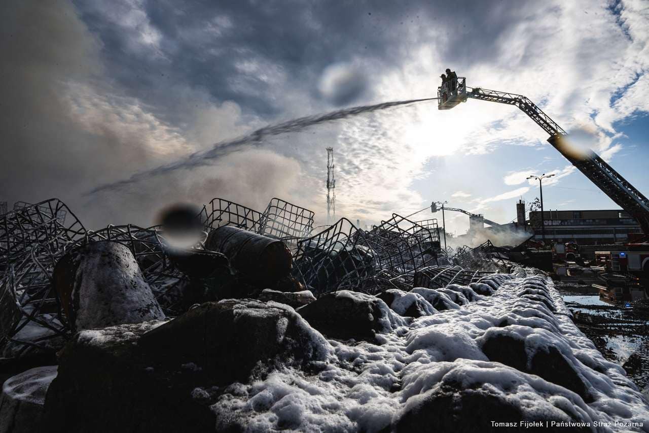 Pozar odpady siemianowice slaskie 05