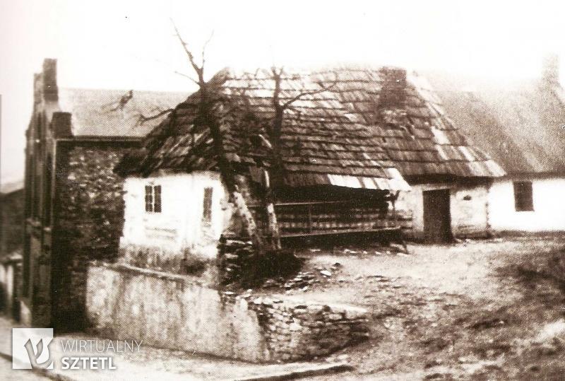 Synagoga w Czeladzi. Niemieccy zbrodniarze kazali ją rozebrać czeladzkim Żydom. Fot. arch. Muzeum POLIN