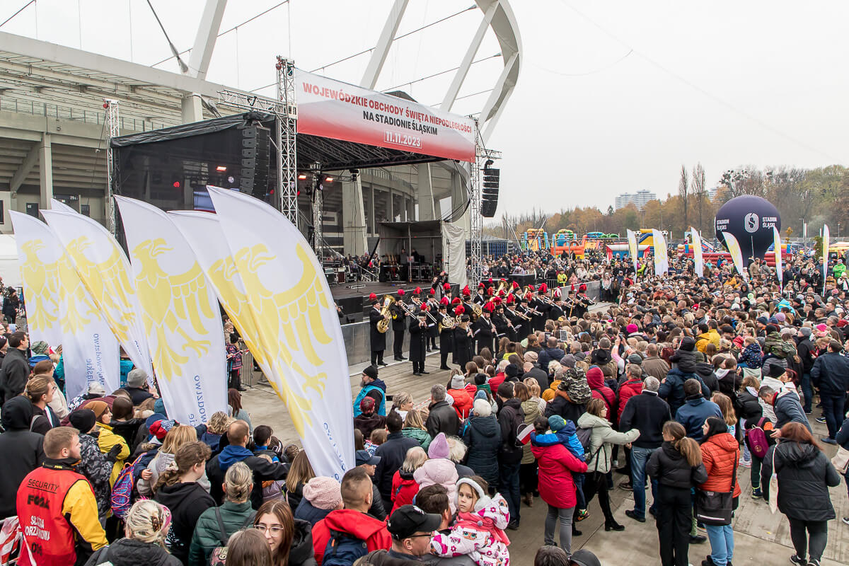 Święto Niepodległości na Stadionie Śląskim